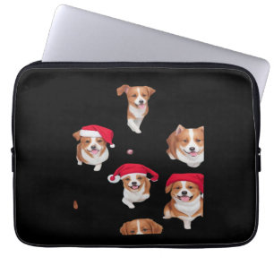 lustige Muster Weihnachten Yule Julzeit Klassische Laptopschutzhülle