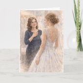 Lustige Mutter der Braut Gebet Ezechiel 25:17 Karte (Vorderseite)