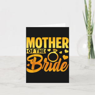 Lustige Mutter der Braut mütterliche Liebe Hochzei Karte