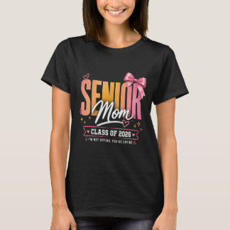 Lustige Mutter eines Seniors Klasse 2026 High Scho T-Shirt