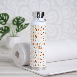 Lustige Mutter-Kraftstoff-Flasche im Boho-Stil als Trinkflasche