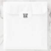 lustige Mütter Tagesgeschenk für Mutter Herz-Aufkleber (Tasche)