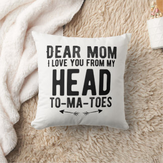 lustige Mütter Tagesgeschenk für Mutter Kissen