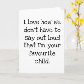 Lustige Mutter-Tageskarte (KÖNNEN Sie) Karte (Gelbe Blume)