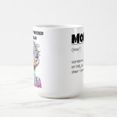 Lustige Muttertags-Mama-Definitions-Wrap Verwandlungstasse (Zentrum)