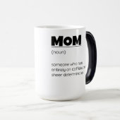Lustige Muttertags-Mama-Definitions-Wrap Verwandlungstasse (VorderseiteRechts)