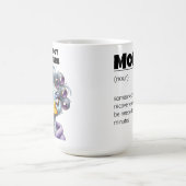 Lustige Muttertags-Mutter-Definition Wrap Verwandlungstasse (Zentrum)