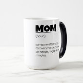 Lustige Muttertags-Mutter-Definition Wrap Verwandlungstasse (VorderseiteRechts)