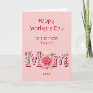 Lustige Muttertagsblumen für die perfekte Mama Karte