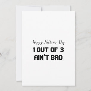 Lustige Muttertagskarte 3 Kinder Dankeskarte