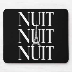 Lustige Nacht Nacht Mousepad