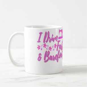 Lustige Nähmaschine Ich Fahre Schnell Und Barfuß S Kaffeetasse