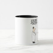 Lustige nährende Kaffee-Tasse Tasse (Zentrum)