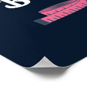 lustige Nahtmörder-Kunstkatze Poster (Ecke)