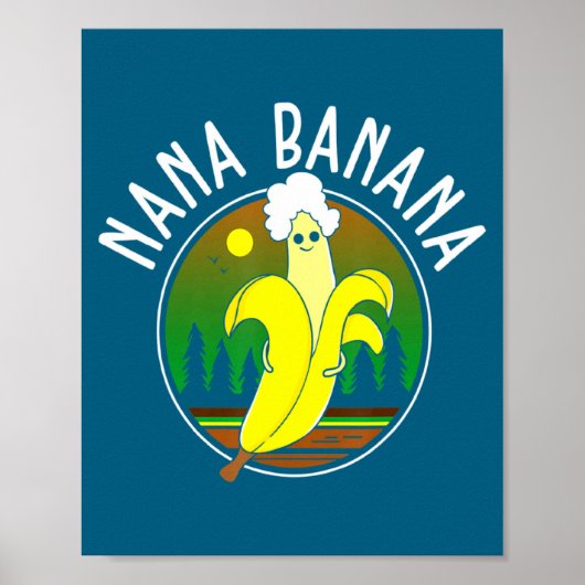 Lustige Nana Banane  Poster (Vorne)