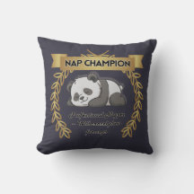 Lustige Napping-Meister-Kissen – Süßes Panda-Kisse