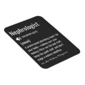 Lustige Nephrologe Definition Magnet (Rechte Seite)