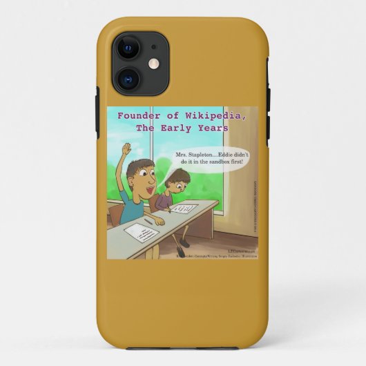 Lustige Nerd-Kinder Cartoon iPhone5/5s Hülle (Rückseite)