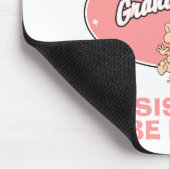 Lustige neue Großmutter-neue Enkelin Mousepad (Ecke)