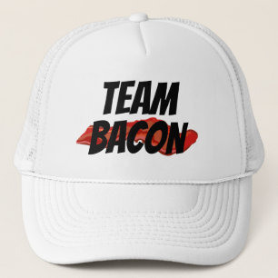 Lustige Neuheit Baseball TEAM BACON Truckerkappe