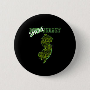 Lustige New Jersey Weed Weed Kultur Button
