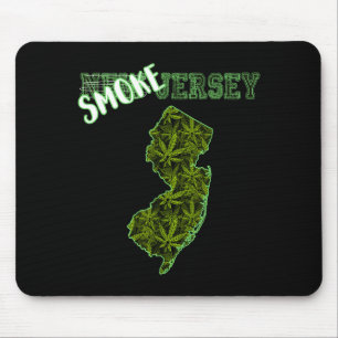 Lustige New Jersey Weed Weed Kultur Mousepad