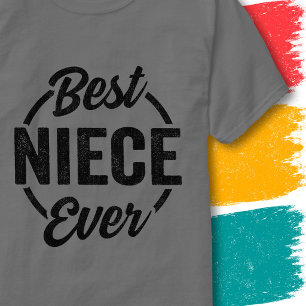 Lustige Nichte Retro Vintage Zitat Beste Nichte Al T-Shirt