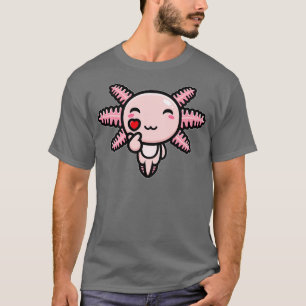 lustige niedliche axolotale Liebe T-Shirt