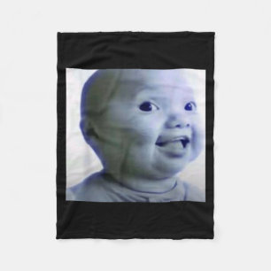 Lustige Nische Baby Gen Z Meme Ai Viral Kichernd A Fleecedecke
