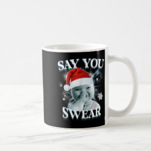 Lustige Nische Baby Gen Z Meme Ai Viral Kichernd A Kaffeetasse