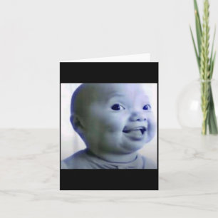Lustige Nische Baby Gen Z Meme Ai Viral Kichernd A Karte