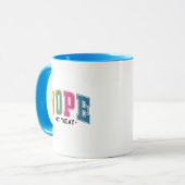 Lustige nope Wortkunst Sarkasmus Tasse (Vorderseite Links)