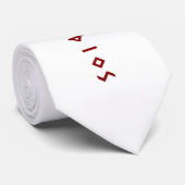 Lustige nordische Rune-Krawatte Krawatte (Gerollt)