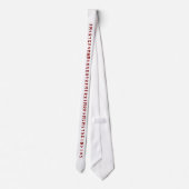 Lustige nordische Rune-Krawatte Krawatte (Rückseite)