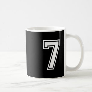 Lustige Nummer 7 67 Meme-Kostüm passende Gruppe Ha Kaffeetasse