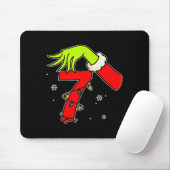 Lustige Nummer 7 Weihnachten 67 Sechs Sieben Meme  Mousepad (Mit Mouse)