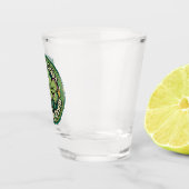 Lustige offizielle irische Trinkmannschaft St. Pad Schnapsglas (Rechts)