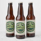 Lustige offizielle irische Trinkteam-Bieretikette Bierflaschenetikett (Flaschen)