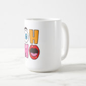 Lustige „Oh Nein“-Cartoon Kaffeetasse (VorderseiteRechts)
