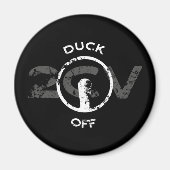 Lustige Oldtimer 2cv Duck Off-Anweisung Magnet (Vorne)