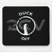 Lustige Oldtimer 2cv Duck Off-Anweisung Mousepad (Vorne)