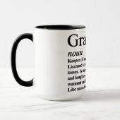 Lustige Oma-Definition Tasse (Links)