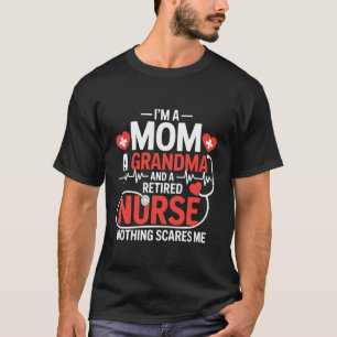 Lustige Oma Krankenschwester Rentnerin Krankenschw T-Shirt