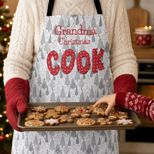 Lustige Oma Weihnachten Kocht Geschenk zum Feierta Schürze