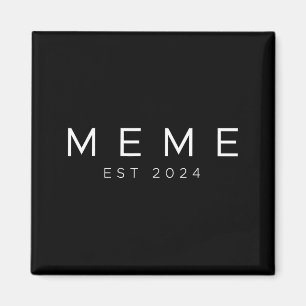 Lustige Oma wird bald Meme Est 2024 Neue Oma Magnet