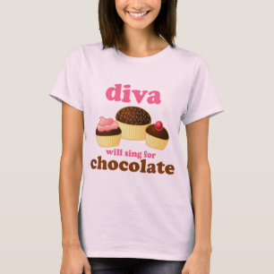 Lustige Opern-Diva T-Shirt