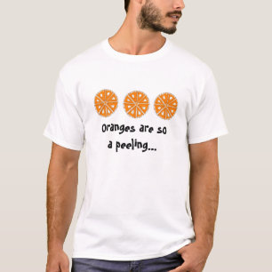 Lustige Orange Frucht T-Shirt