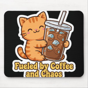 Lustige Orange Katze Mousepad