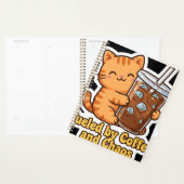 Lustige Orange Katze Planer (Anzeige)