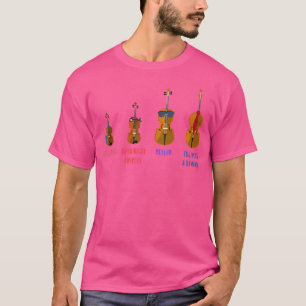 Lustige Orchester-Saiteninstrumente T-Shirt